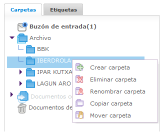 Configurar las carpetas en Metaposta